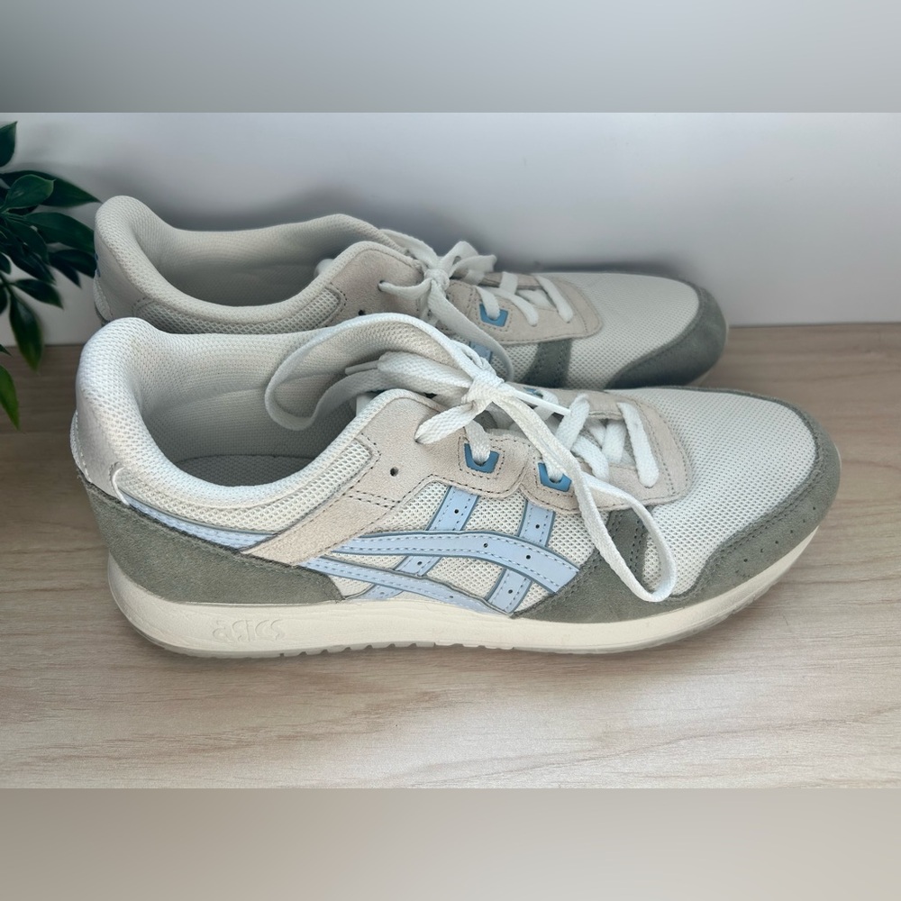 Asics Women’s Lyte Classics Cream and White Sneakers